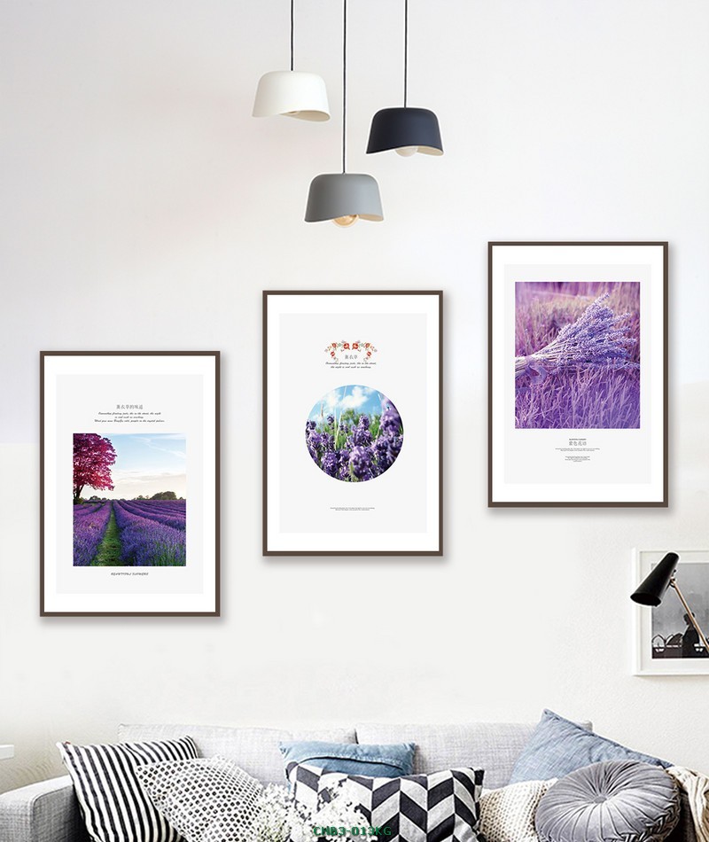 Hoa lavender tím CHB3-013KG